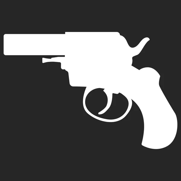 Pistol pistol säkerhet och militära vapen — Stock vektor