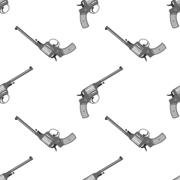 Pistola arma de segurança e arma militar — Vetor de Stock