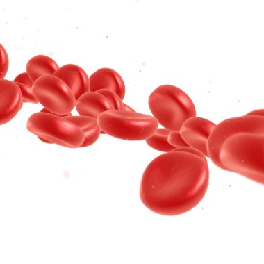 Kırmızı kan hücre akan