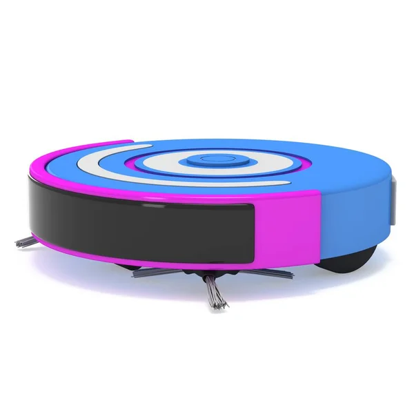 Robot vacuum cleaner 3d — Zdjęcie stockowe