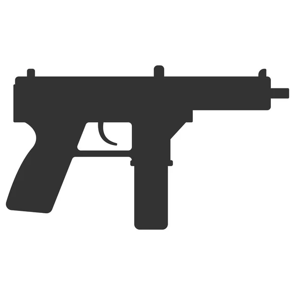 Οπλοπολυβόλο ασφάλειας και στρατιωτικό όπλο — Διανυσματικό Αρχείο
