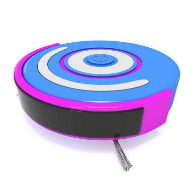 Robot vakum temizleyici 3d