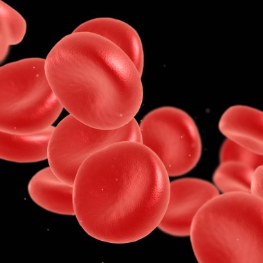 Kırmızı kan hücre akan