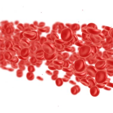 Kırmızı kan hücre akan