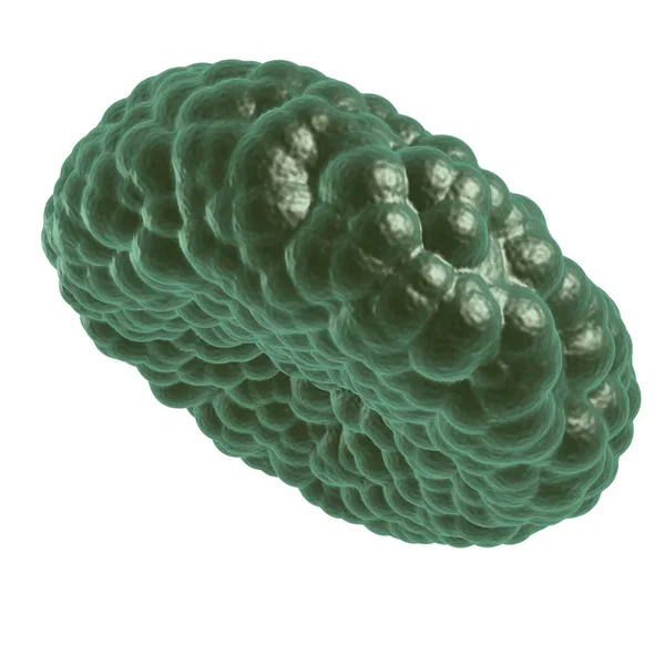 Зелена хвороба кров'яна клітина — стокове фото