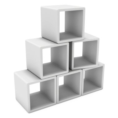 Ürün ekran 3d kutular.