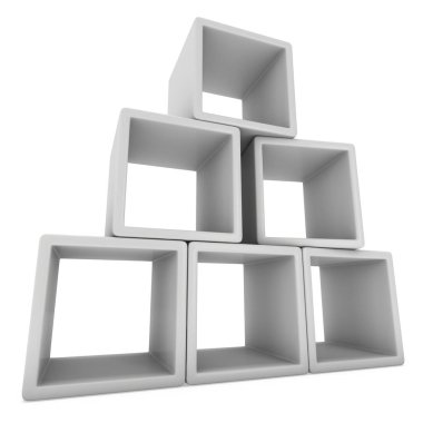 Ürün ekran 3d kutular.