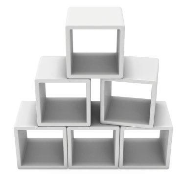 Ürün ekran 3d kutular.