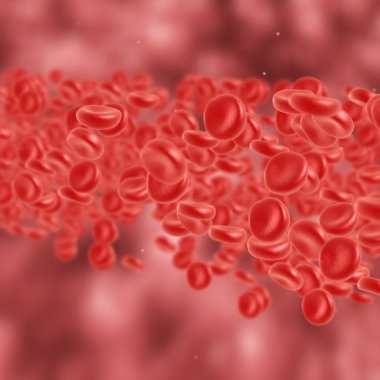 Kırmızı kan hücre akan