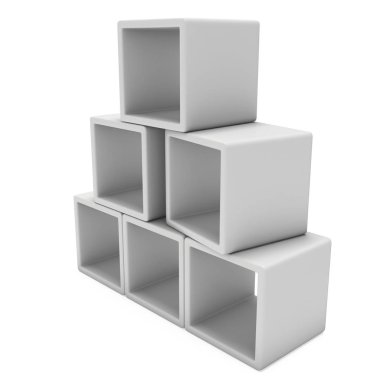 Ürün ekran 3d kutular.