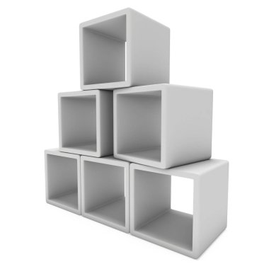 Ürün ekran 3d kutular.