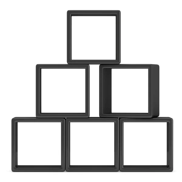 Product display boxes 3D. — Stock Photo, Image