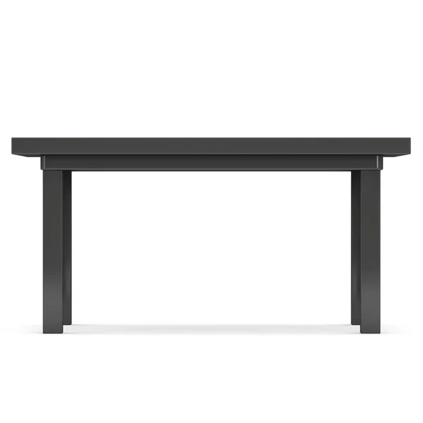 Black Table 3D — Stock Photo, Image
