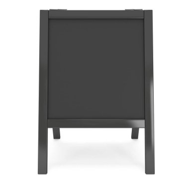 Sandviç kurulu. Siyah menü açık görüntü kırpma yoluyla