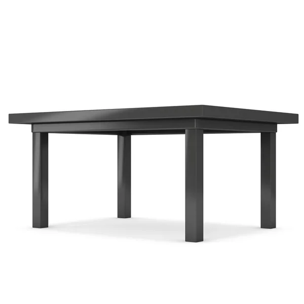3 d テーブル ブラック — ストック写真