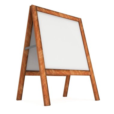 Sandviç kurulu. Siyah menü açık görüntü kırpma yoluyla