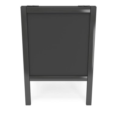 Sandviç kurulu. Siyah menü açık görüntü kırpma yoluyla