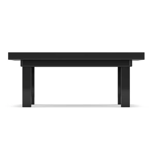 Black Table 3D — Fotografie, imagine de stoc