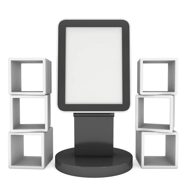 LCD display stand and display boxes