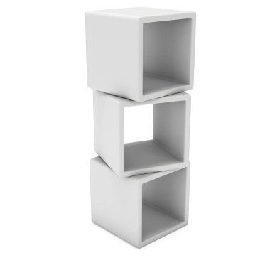 Ürün ekran 3d kutular.