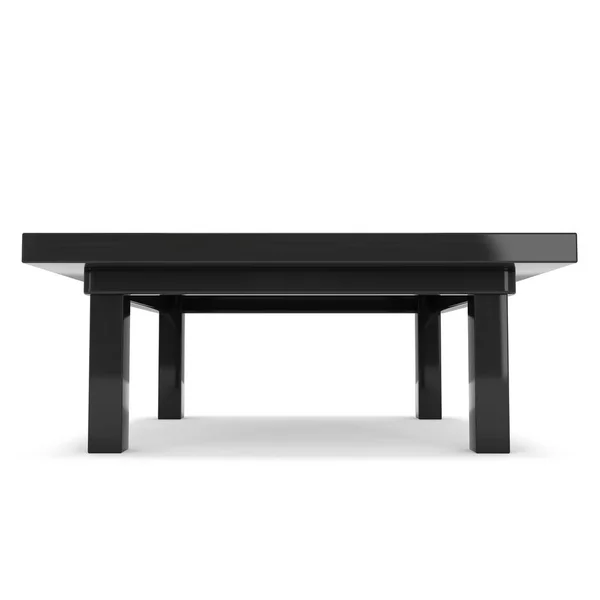 3 d テーブル ブラック — ストック写真