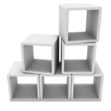 Ürün ekran 3d kutular.