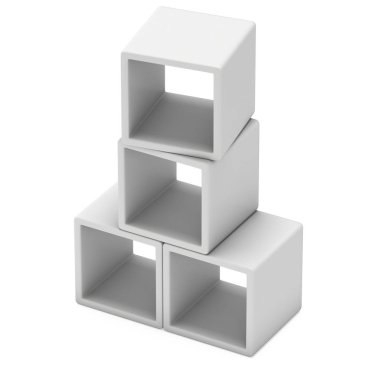 Ürün ekran 3d kutular.