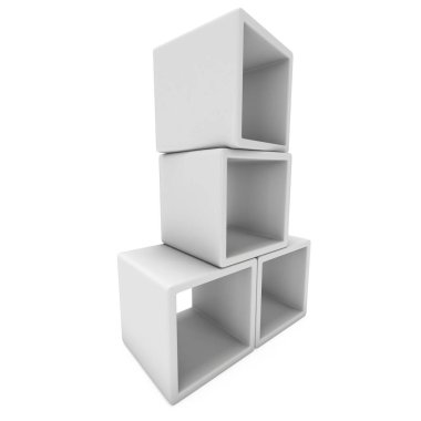 Ürün ekran 3d kutular.