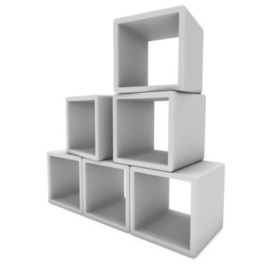 Ürün ekran 3d kutular.