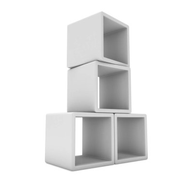 Ürün ekran 3d kutular.