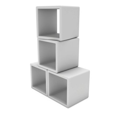 Ürün ekran 3d kutular.