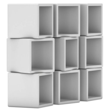 Ürün ekran 3d kutular.