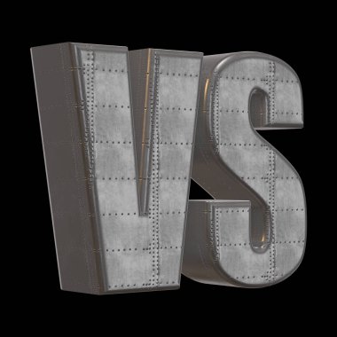 Logo karşı. Vs mektuplar 3d