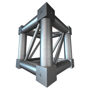 Çelik kafes kiriş öğesi