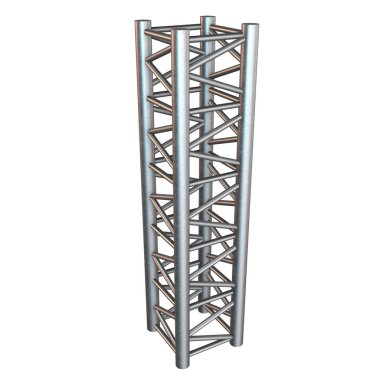 Çelik kafes kiriş öğesi