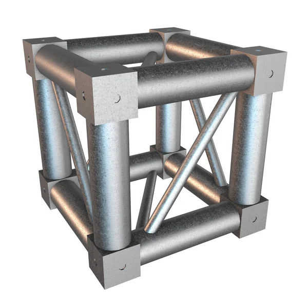 Steel truss girder element — Stock Photo, Image