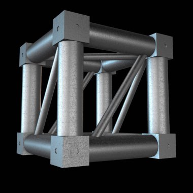 Çelik kafes kiriş öğesi