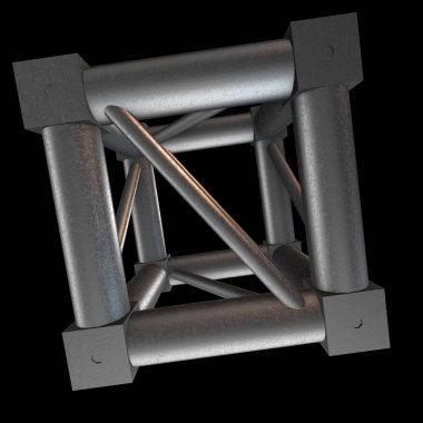 Çelik kafes kiriş öğesi