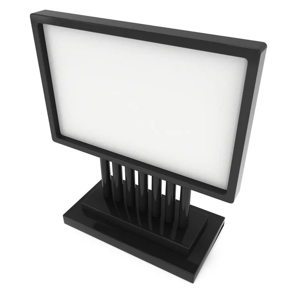 Messestand lcd screen stand — Stockfoto