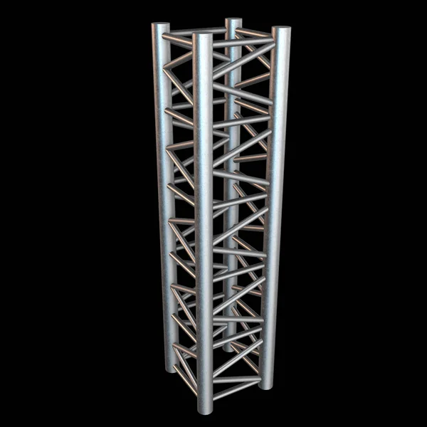 Stål fackverket balk element — Stockfoto