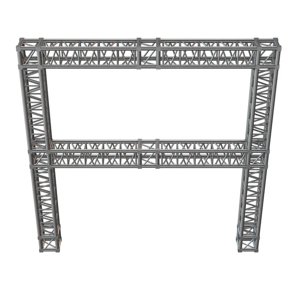 Stål fackverket balk element — Stockfoto