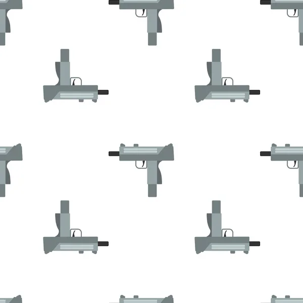 Submachine pistool veiligheid en militaire wapensystemen — Stockvector