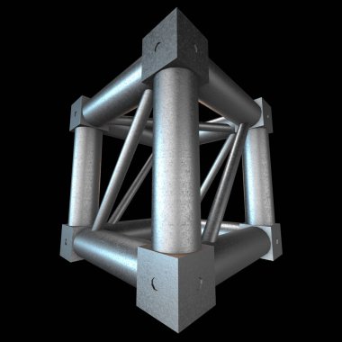 Çelik kafes kiriş öğesi