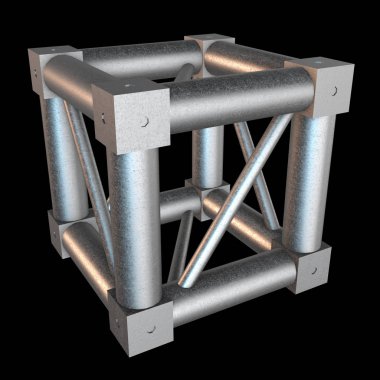 Çelik kafes kiriş öğesi