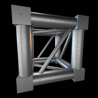 Çelik kafes kiriş öğesi