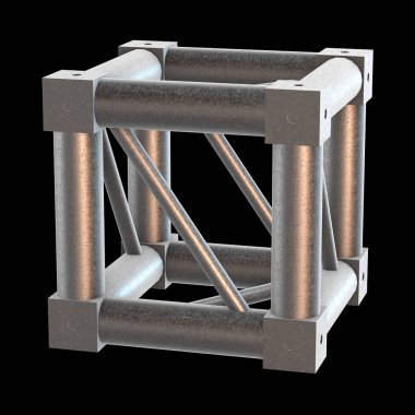 Çelik kafes kiriş öğesi