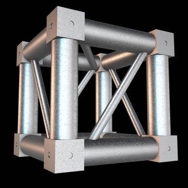 Çelik kafes kiriş öğesi