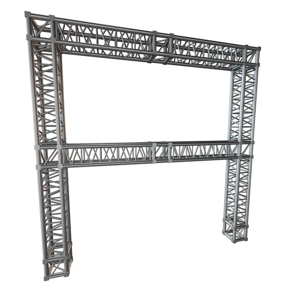 Stalen truss ligger element — Stockfoto