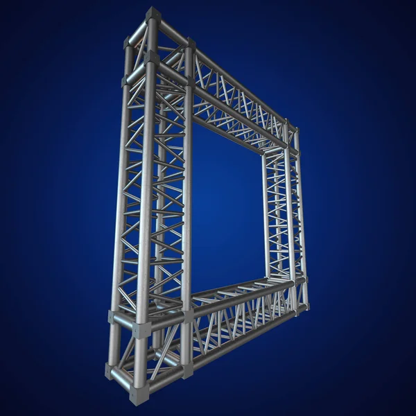 Steel truss girder element