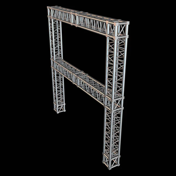 钢桁架梁单元 — 图库照片